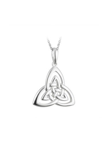 Celtic Silver Triquette pendant with 45 cms chain.
